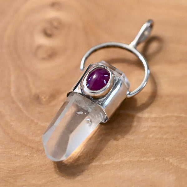 Sterling Silver & Crystal Pendants