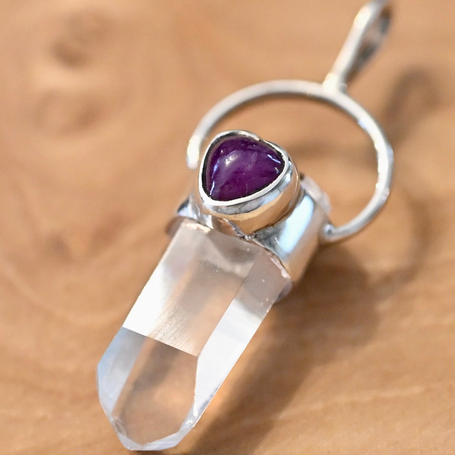 Sterling Silver & Crystal Pendants