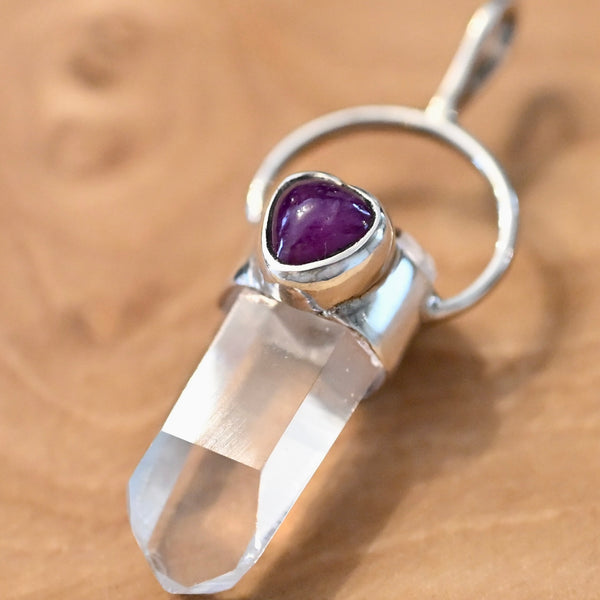 Sterling Silver & Crystal Pendants