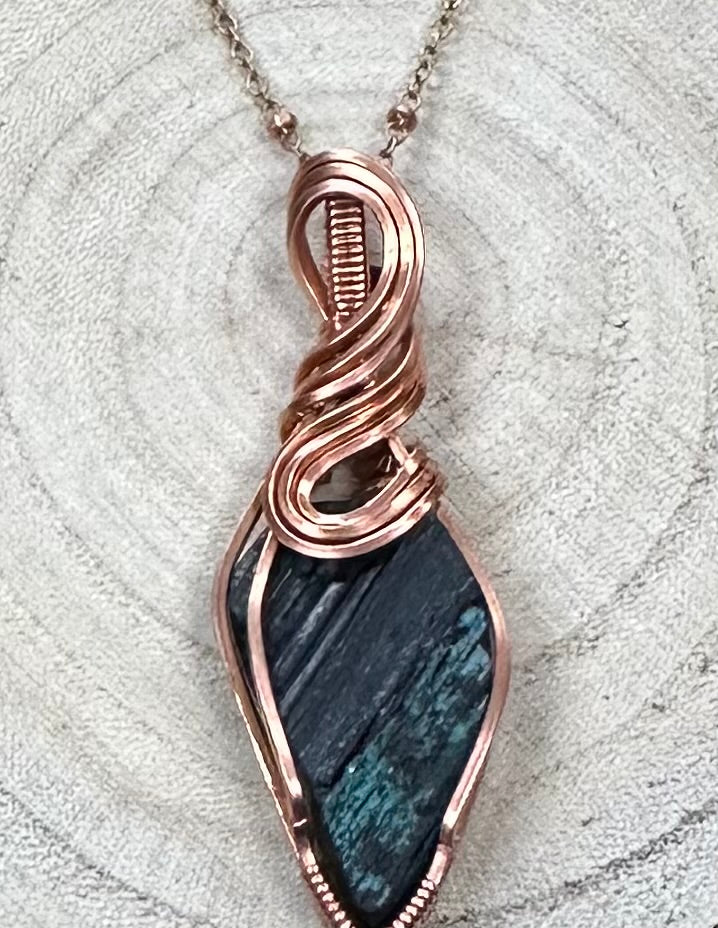 Wire Hand Wrapped Jewelry by Kaley