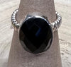 Onyx & Sterling Silver Ring