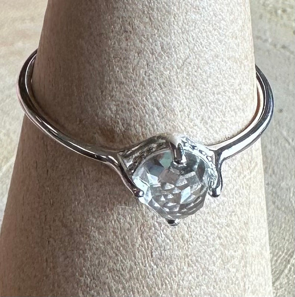 Crystal Quartz & Sterling Silver