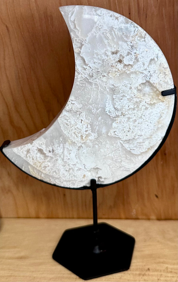 Snow White Lace Agate