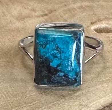 Shattuckite & Sterling Silver
