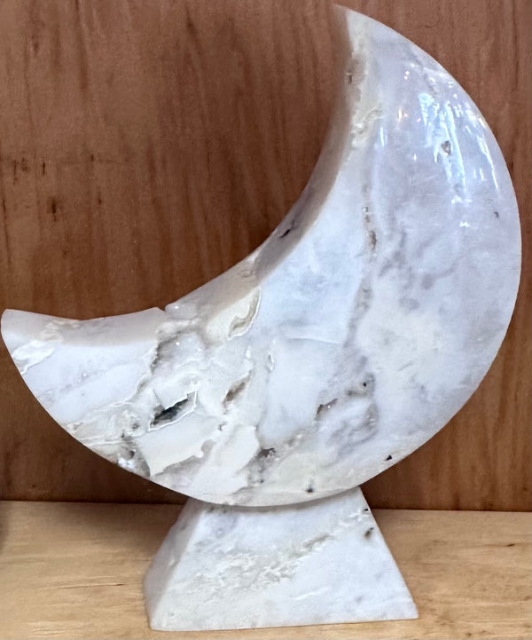 Snow White Lace Agate